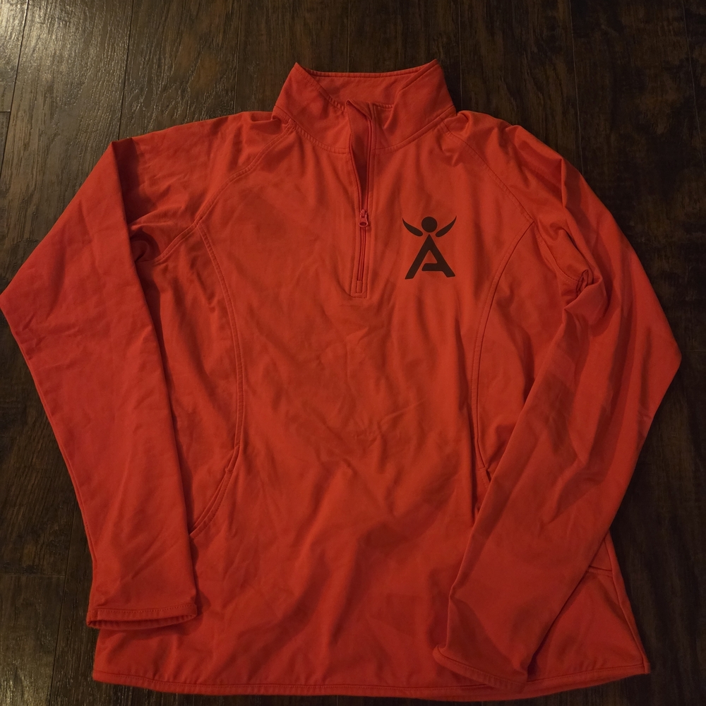 Sport-Tek women's lightweight quarter-zip Isagenix Small